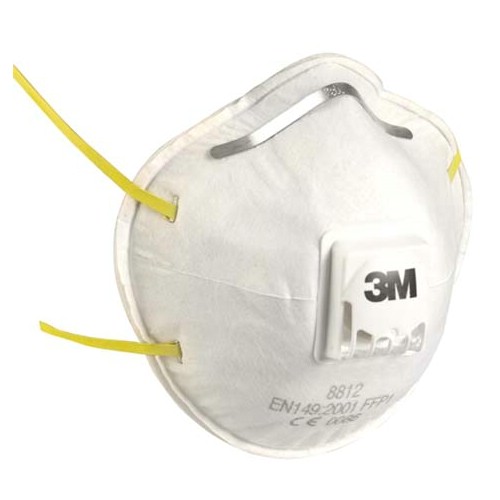 Filtrerande halvmask 3M FFP1 8812 med ventil
