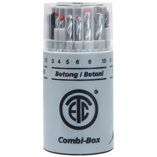 Borrsats ETC Combi-box 3-10 mm