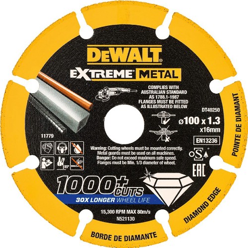 Diamantkapklinga DEWALT<br />Extreme Metal