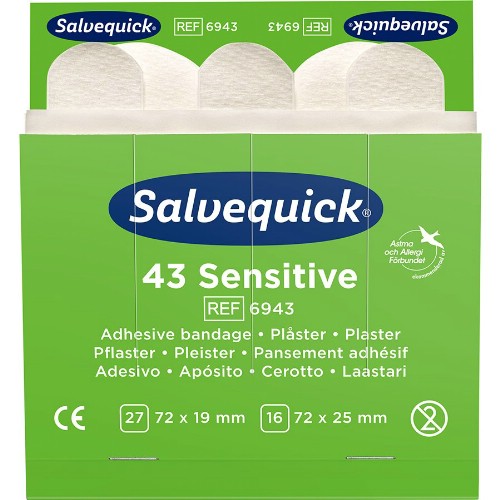 Sensitiveplåster CEDERROTH<br />Salvequick 6943