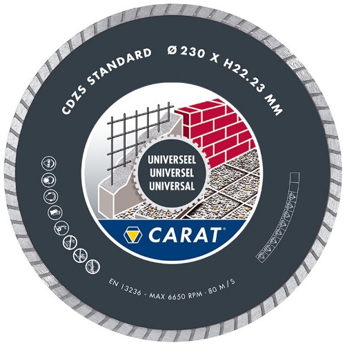 Diamantkapklinga CARAT<br />Universal CDZS