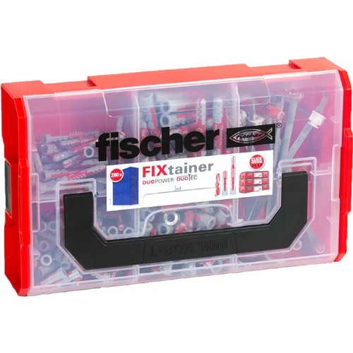 Sortimentslåda FISCHER FIXtainer Duopower + Duotec