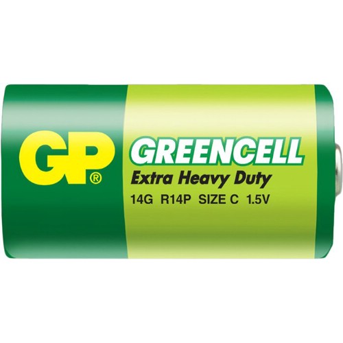 Brunstensbatteri GP<br />Greencell 1,5 V